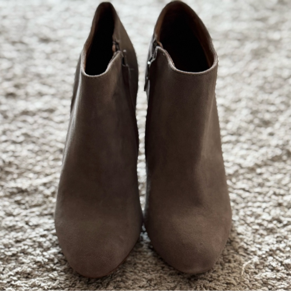 Gray Aldo booties